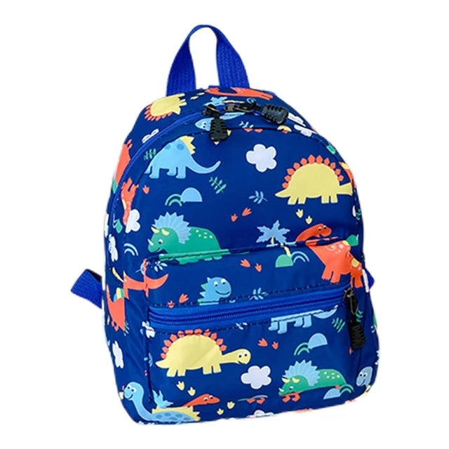 Children's Cartoon Dinosaur Backpack – Cute Kindergarten Schoolbag, Waterproof Kids Book Bag for Boys & Girls, Animal Design - Kidzy Market