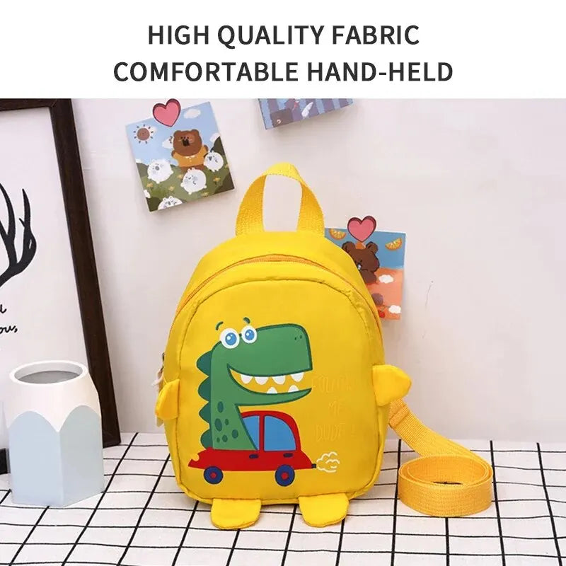 Anti-Lost Baby Mini Backpack – Cartoon Dinosaur Kindergarten Snack Bag - Kidzy Market