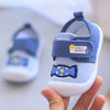 Infant Kids Baby Cartoon Anti-Kicking Soft Sole Squeaky Sneakers Boy Casual Loafers Toddler Girl Non-Slip Shoes