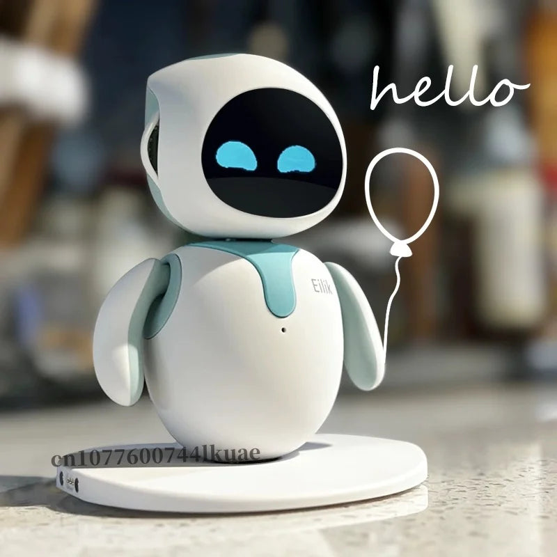 Eilik Smart Robot Pet Toy with AI Emotional Intelligence, Touch Interactive Desktop Companion for Children and Adults