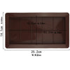DIY Silicone Chocolate Mold 10 Square Cavities for Candy Making