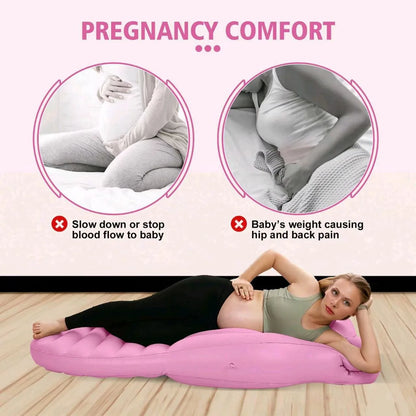 Pregnancy Maternity Body Bed PVC Thickened Resting Cushion Mattress Pillow Sleeping Mat