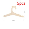 Cute Bear Wooden Kids Clothing Hangers — 5/10/20/50 Pack | Baby & Children Nursery Closet Organizer