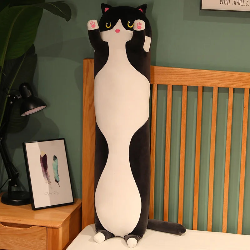 Funny Long Cat Plush Toy 50/70/90/110/130cm (19.7/27.6/35.4/43.3/51.2 Inches)
