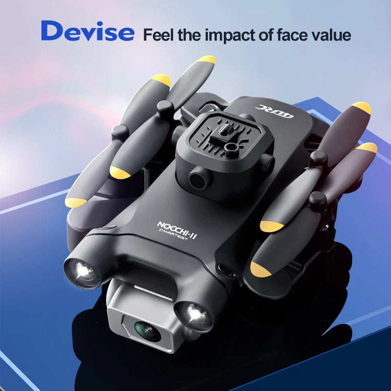 Mini V30 WiFi FPV Drone – Foldable RC Quadcopter with 4K HD Dual Cameras and Obstacle Avoidance