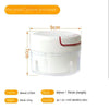 Manual Meat Mincer Garlic Chopper 500ml/900ml (17 oz/30 oz) Garlic Press Vegetable Onion Cutter