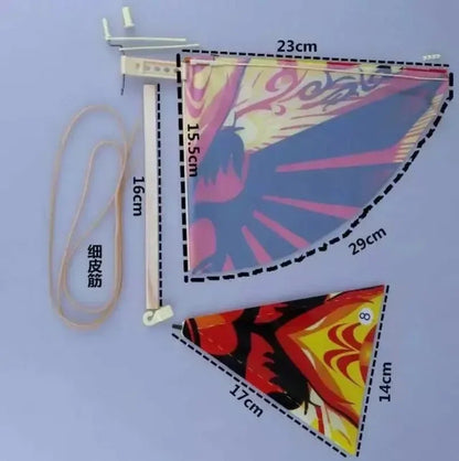 1pc New Flying Birds Kite – Elastic Rubber Band Powered, Funny Kids Toy Gift