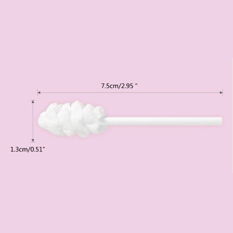 30 Pcs Portable Baby Tongue Cleaner - Disposable Soft Gauze Toothbrush for Infant Oral Care