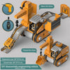 DIY Screw-Nut Engineering Vehicle Toy for Kids — Buildable STEM Construction Set with Screwdriver & Accessories, Ages 3+