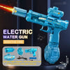 Electric Water Gun with Flame Nozzle – Automatic Spray Toy for Summer Pool