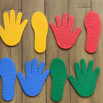 4-Pack Hand & Feet Coordination Game for Kids — Sensory Integration Crawling & Jump Activity Toy