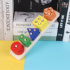 Educational Rainbow Tower Four Column Shape Twist Baby Toy