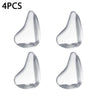 4Pcs Baby Safety Silicone Corner Guards – Transparent Anti-Shock Table Edge Protectors