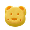 Cute DIY Little Bear Bread Sandwich Mold Cutter