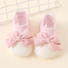 Baby Anti-Slip Floor Socks Breathable Soft-Sole First Walker Shoes Mesh Upper - 0-12 Months