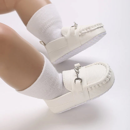 Casual Slip-On Loafer Shoes for Baby Boys – Lightweight Non-Slip Flat Shoes for Indoor & Outdoor Walking