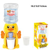 Mini Kids Water Dispenser Toy — Lifelike Cartoon Water Cooler, 6 Animal Designs (Pig Cow Duck Bear Rabbit Frog)