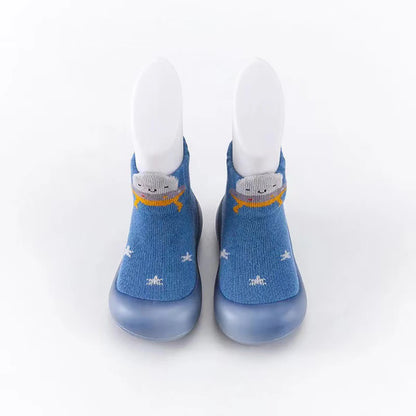 Cute and Comfy Cotton Newborn Baby First Walkers – Soft-Soled Indoor Casual Shoes, Breathable and Non-Slip Baby Shoes