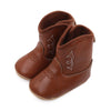 Boys Baby Girls Winter Boots, Soft Bottom Non-slip Baby Foreign-style Western Cowboy Leather Boots, Baby Shoes