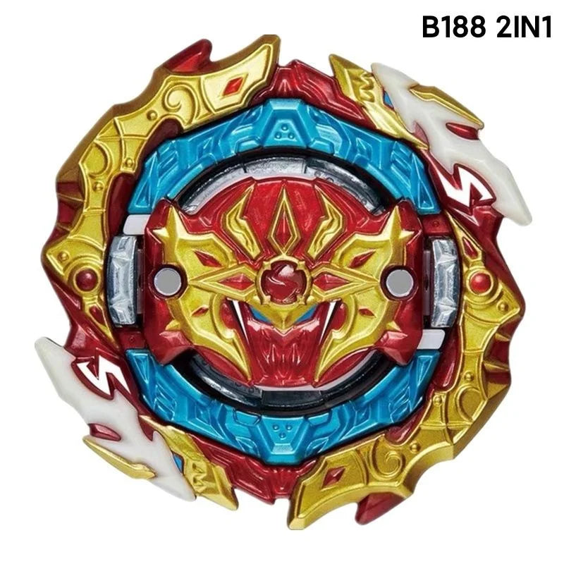 DB Single Bey B-193 Ultimate Valkyrie, B-200 Xiphoid Xcalibur, B-186 Roar Bahamut – Spinning Top Toys for Boys, Kids Gift