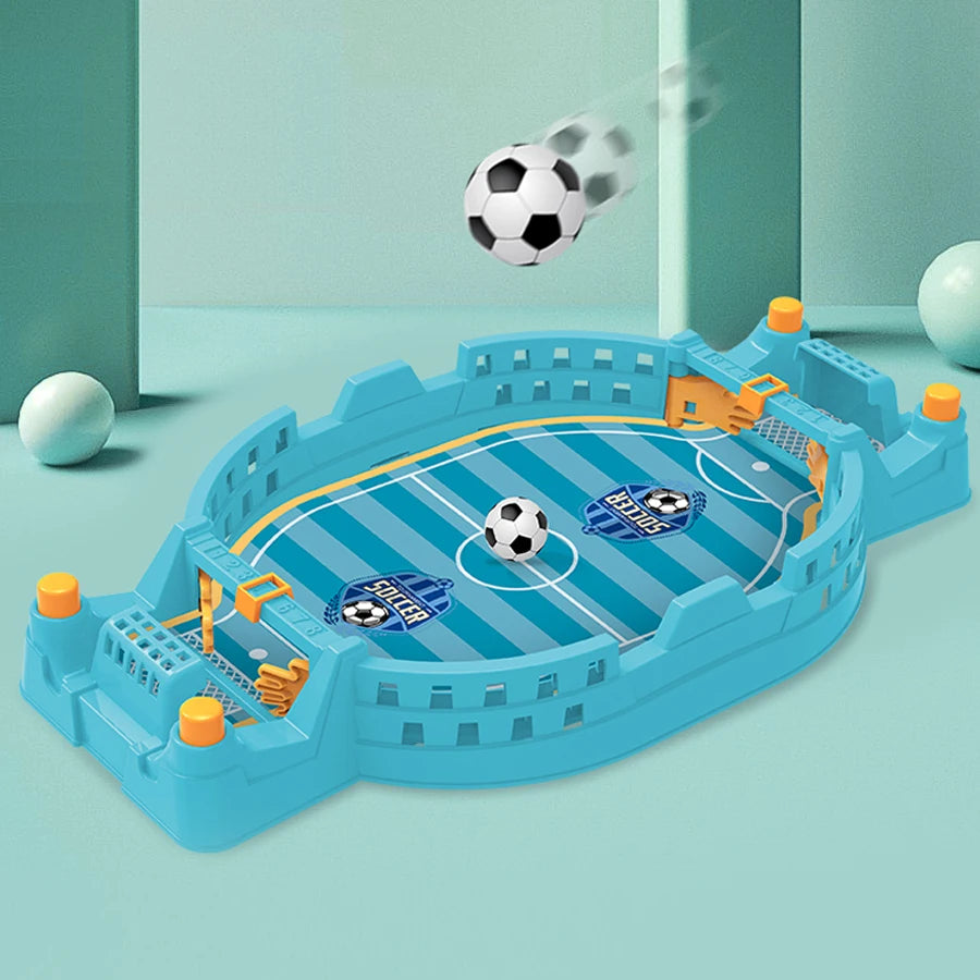 Football Table - Mini Tabletop Interactive Game - Soccer Competition Sports Desktop Catapult Toy - Family Game