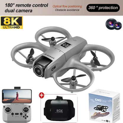 8K WIFI GPS RC Drone – Professional HD Aerial Photography with 180° Dual Camera