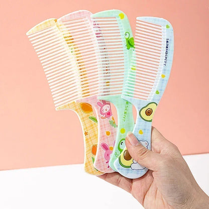 New Portable Untangling Hair Brush - Health Care Tools for Kids - Cute Rabbit & Bear Hairbrush Comb for Girls - Hair Accessories