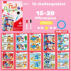 Find the Difference Game – Concentration Training Set with 10 Sheets, Reusable Reverse Answer, Interactive Observation Skills Development Educational Toy
