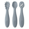 3PCS Cute Baby Learning Spoons Utensils Set – Newborn Feeding Spoon Set for Toddlers