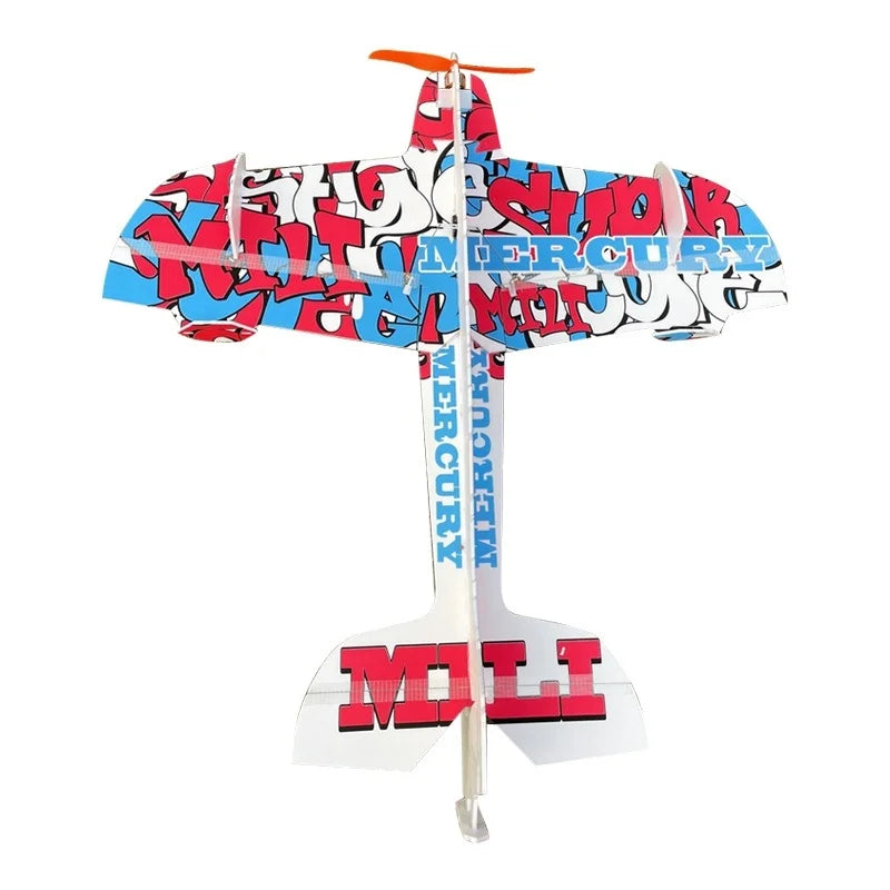 3D Mercury Fixed-Wing Aerobatic RC Airplane – DIY Remote Control Flying Plane Kit