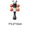 Montessori Baby Music Instrument Toy – Rattle Ball and Sand Hammer Set, Black & White Visual Stimulation Sensory Educational Toy