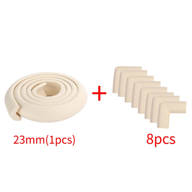 2M Baby Safety Corner Protector – Childproof Furniture Edge Guard with Adhesive Tape