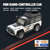 Mini 1/64 Alloy RC Car with 60-Minute Run Time