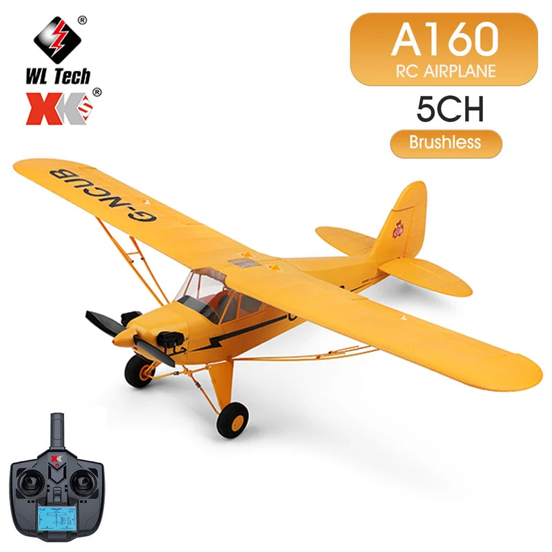 Qidi560 Moore M7 4CH Brushless RC Plane Remote Control Fixed Wing EPP Foam