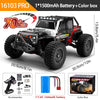 1:16 4WD RC Car with 70km/h Speed, LED Lights, and High-Speed Drift