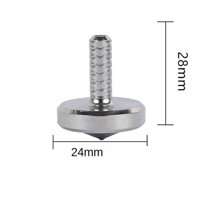 Metal Brass Gyroscope Spinning Top Fidget Toy (Mini Desktop Spinner, 1.5 in)