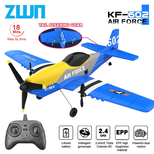 RC Plane KF602 2.4G Remote Control EPP Foam Glider Airplane
