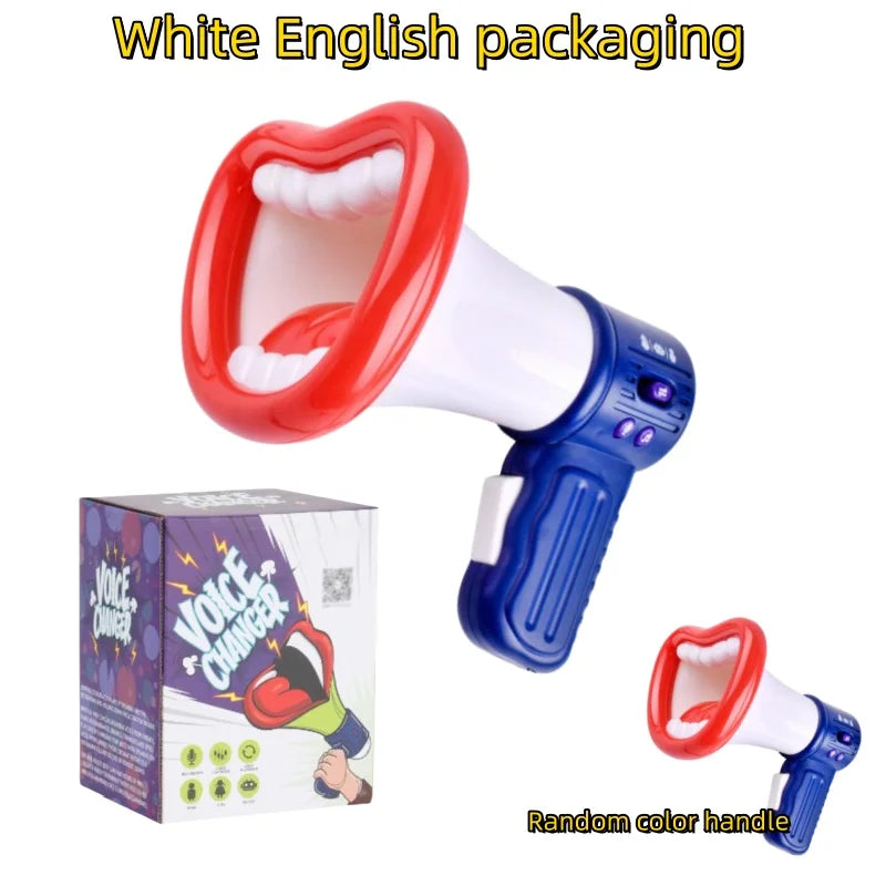 Funny Voice Changer Big-Mouthed Loudspeaker Recording Toy Handheld Microphone