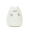 Colorful LED Night Light Cute Cat Silicone Soft Breathing Cartoon Nursery Lamp for Kids Gift