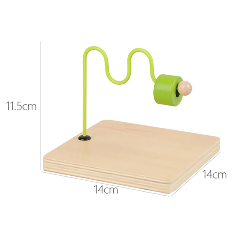 Wooden Montessori Baby Toy – Object Permanence Coin Box and Ball Drop for Sensory, Fine Motor Skills, and Early Education, Ages 1-3 Years