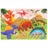 30-Piece Wooden Jigsaw Puzzle for Kids, Cartoon Animals & Vehicles, Early Learning Toy