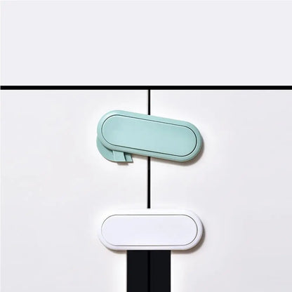 Protection Equipment Baby Safety Locks Plastic Solid Color Slot Locks Straps Children Security Protector Multipurpose