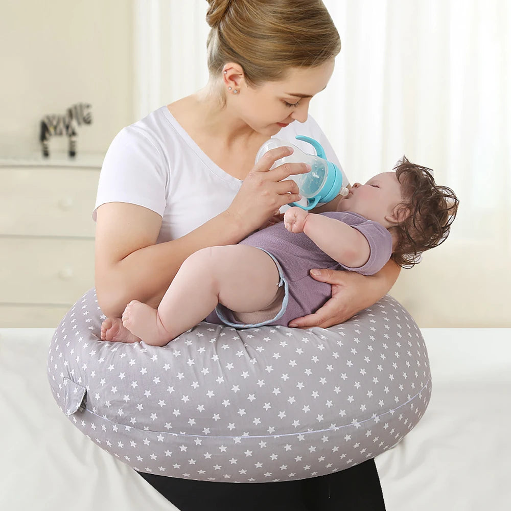 71*51*14 Inches Ergonomic Nursing Pillow - Breastfeeding Cushion with Removable, Machine-Washable Cover, Pregnancy Pillow for Adults