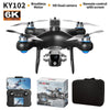 KY102 Drone with Screen – 8K Dual Camera Brushless RC Helicopter with Obstacle Avoidance