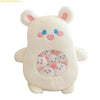 Furry Dinosaur Plush Toy - 40 x 60 cm (15.7 x 23.6 in) Hugging Cotton-Filled Stuffed Animal for Toddlers & Kids