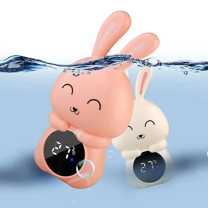 Digital Baby Bath Thermometer – Floating LED Water Temperature Meter With Cartoon Design