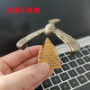 Balance Bird Gravity Desk Toy with Pyramid Set – Balancing Bird Desktop Novelty for Kids, Adults & Office