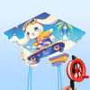 95cm Polygonal Cartoon Sanrio Kite – High Quality Children’s Outdoor Flying Toy, Parent-Child Interactive