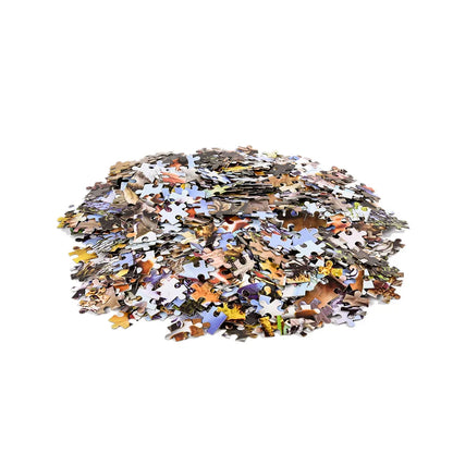 Adult Jigsaw Puzzle 1000 Pieces, Landscape Animation Paper Puzzle, Decorative Painting, Brain Exercise Toy