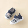 Baby Anti-Slip Breathable Crib Floor Socks with Rubber Sole - Soft Mesh First Walker Slippers
